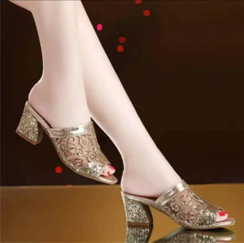 Classic Women's Half Shoe - Golden