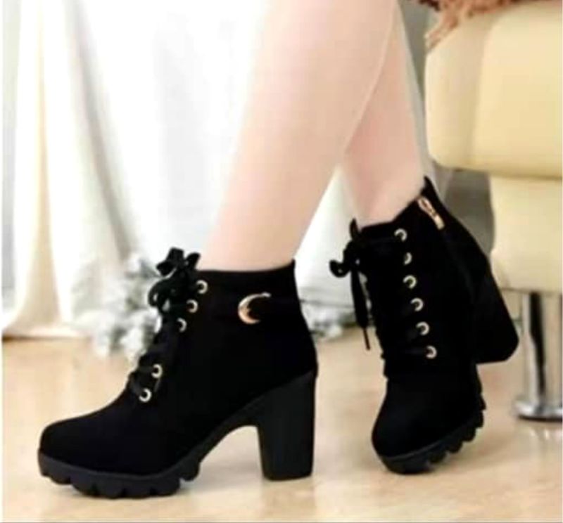 Ladies High Heel - Laced Shoes