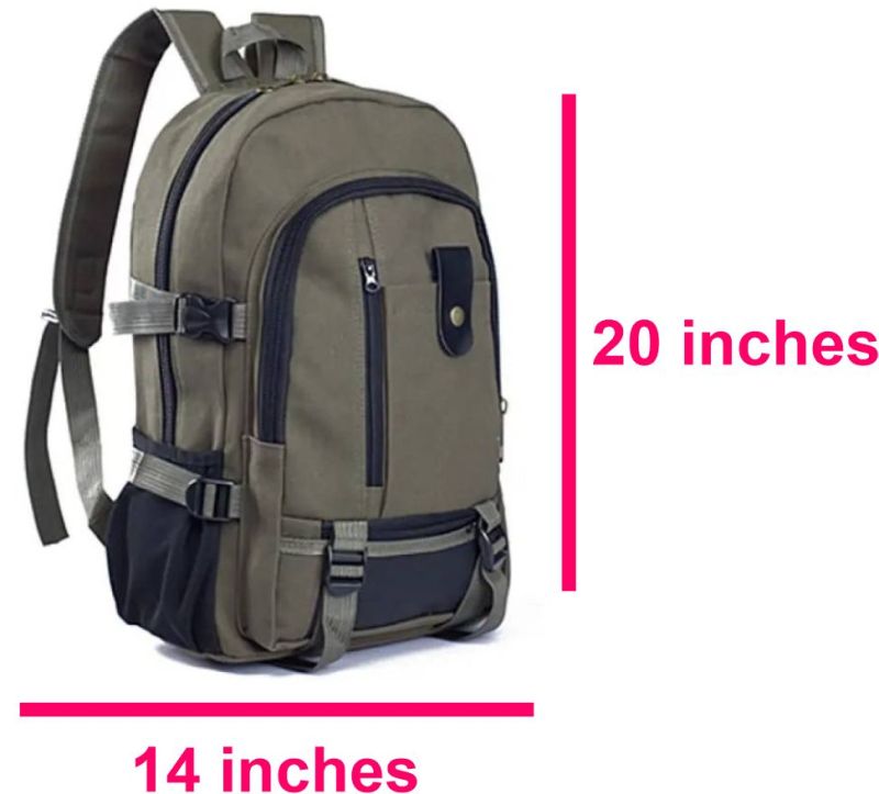 Durable Khaki Backpack