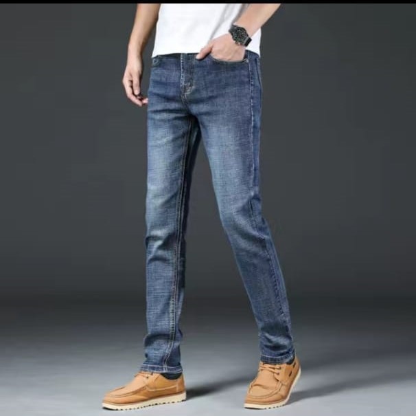 Men's Quality Blue & Black Jeans