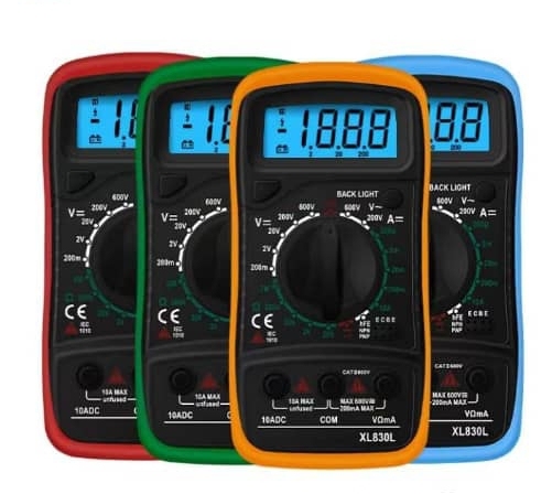 Luminous Portable Digital Multimeter DC/AC