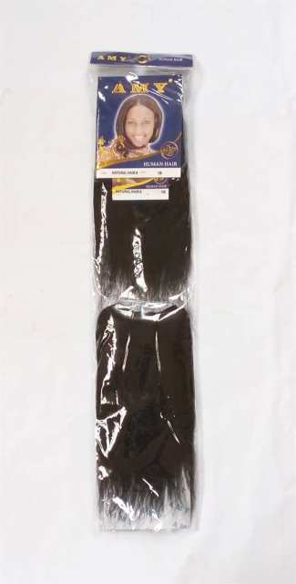 Amy Natural Human Hair - Black