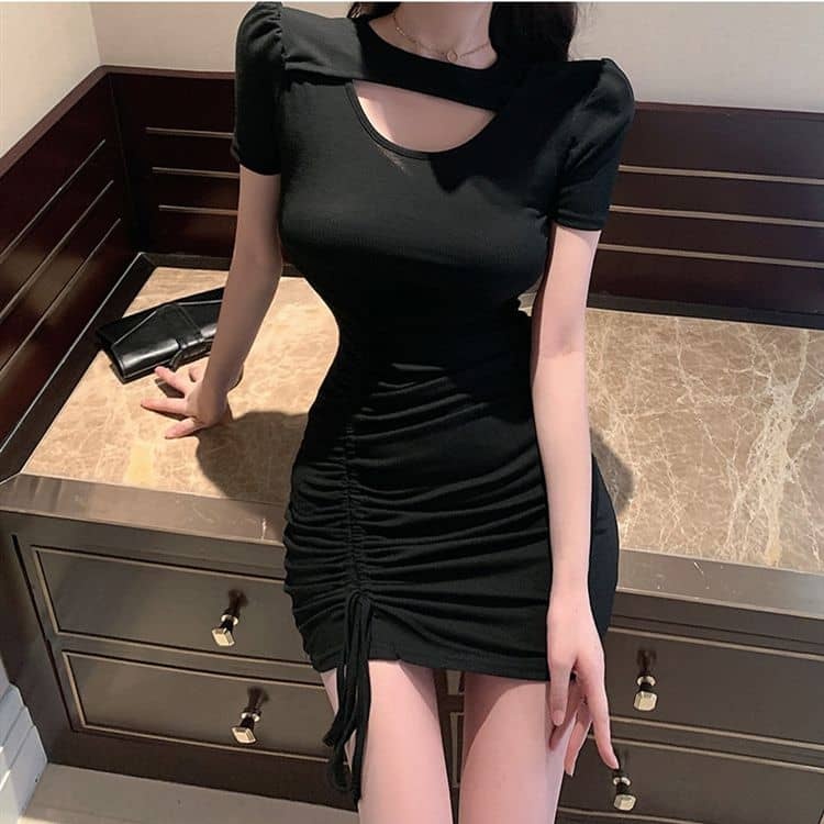 Ladies Sexy Dress - Black