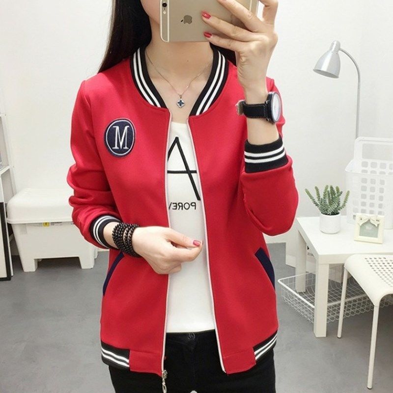 Ladie's Long Sleeve Zipper Jacket