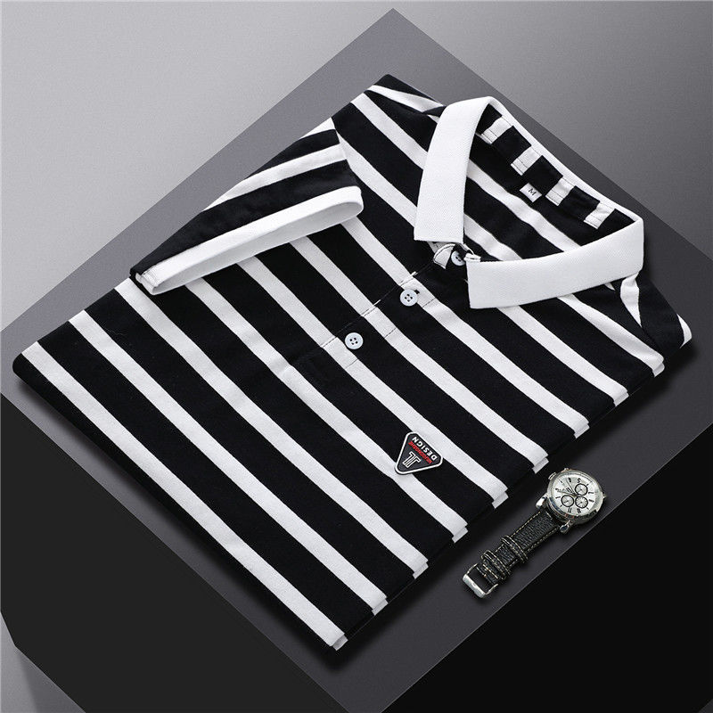 Men's White Stripe Shirt