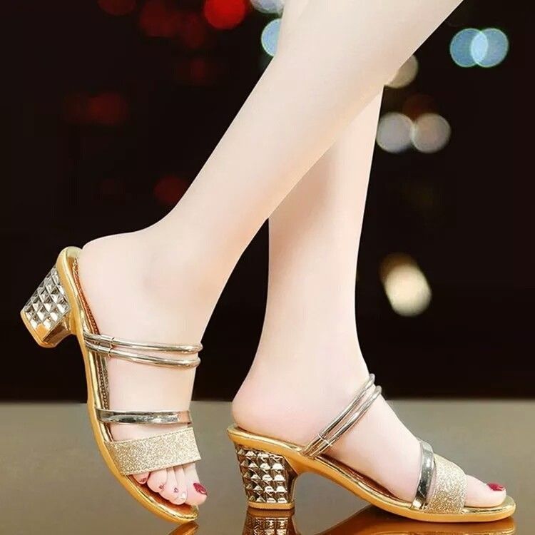 Classic Women's Half Shoe - Golden