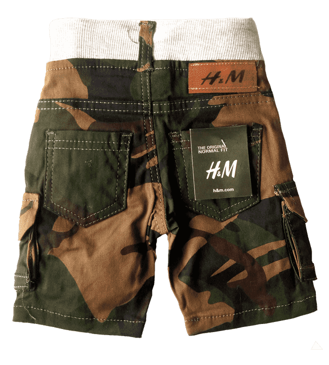 H&M Authentic Camouflage Kids Short