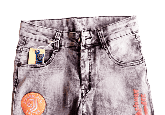 Stitched Fashionable Kids Jeans