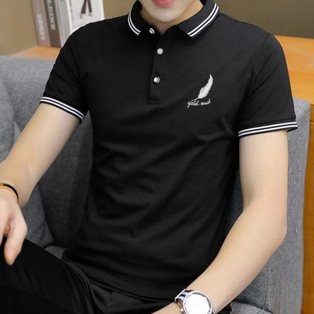 New Smart Unisex Polo Shirts - Black