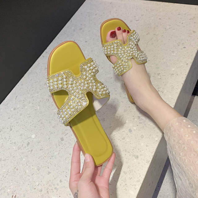 Ladies Fashion Flat Slippers