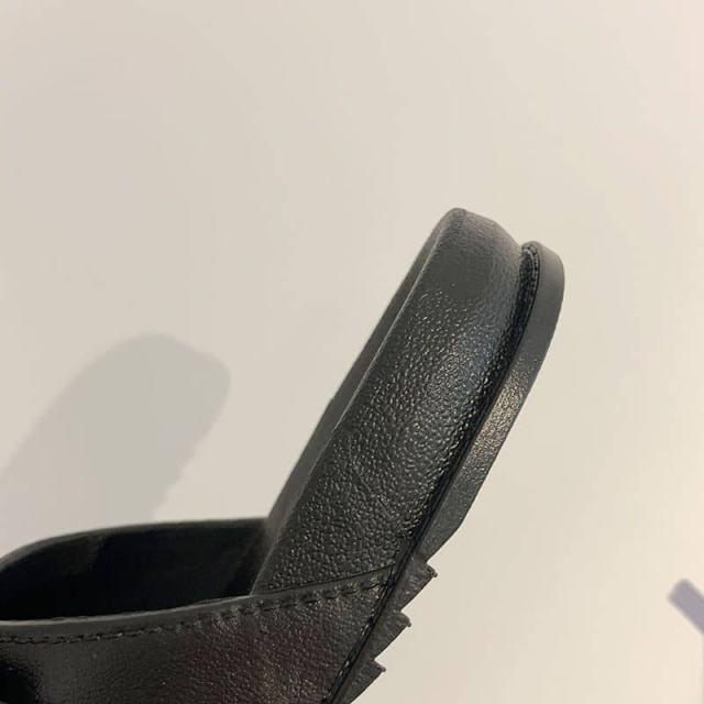 Men's Casual Rubber Slides- Black