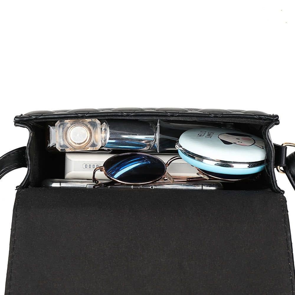 Ladies Portable Black Purse