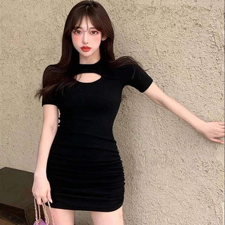 Ladies Sexy Dress - Black