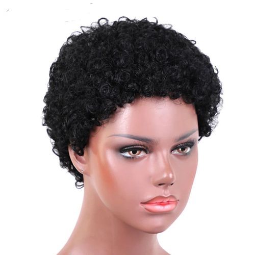 Platinum SPA Curly Natural Human Hair -Black