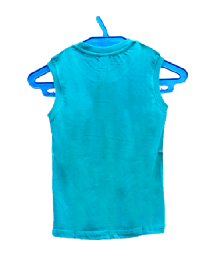 Boys Sleeveless Printed Top