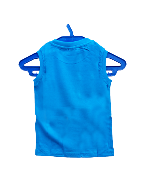 Boys Skating Sleeveless Printed Top