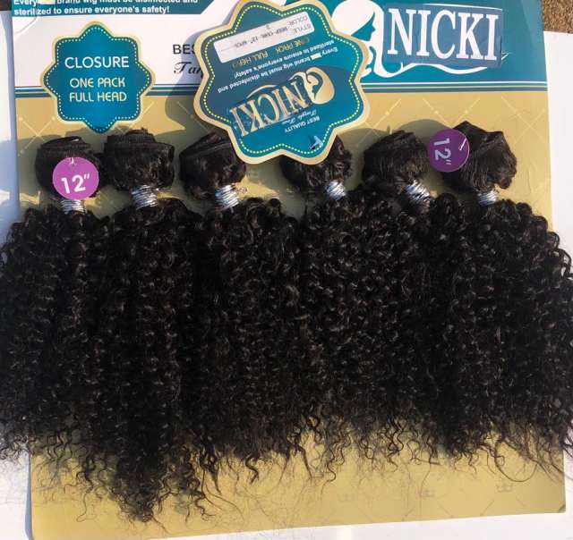 Nicki Best Quality Human Hair - 5 PCS