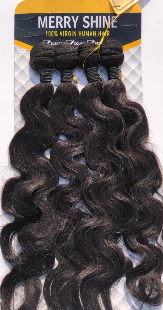 Merry Shine Virgin Human Hair - 4 PCS
