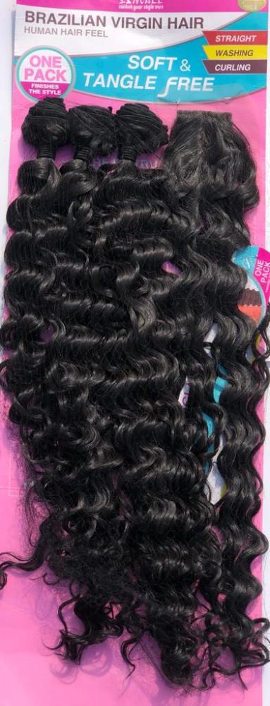ISLA Brazilian Virgin Hair - 3 PCS + Closure