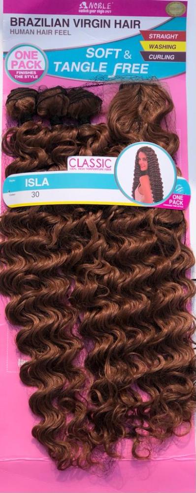 ISLA Brazilian Virgin Hair - 3 PCS + Closure