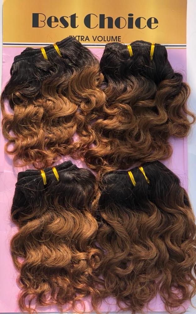 Best Choice Deep Curl Quality Human Hair - 4 PCS