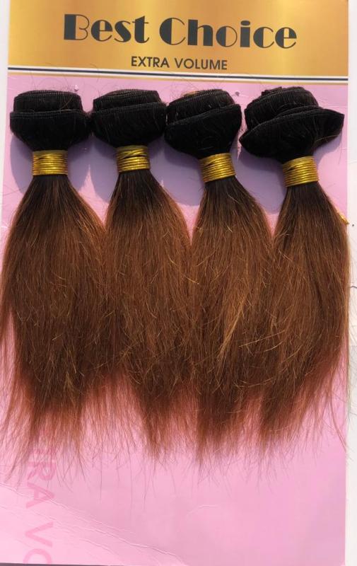 Best Choice Straight Quality Human Hair - 4 PCS