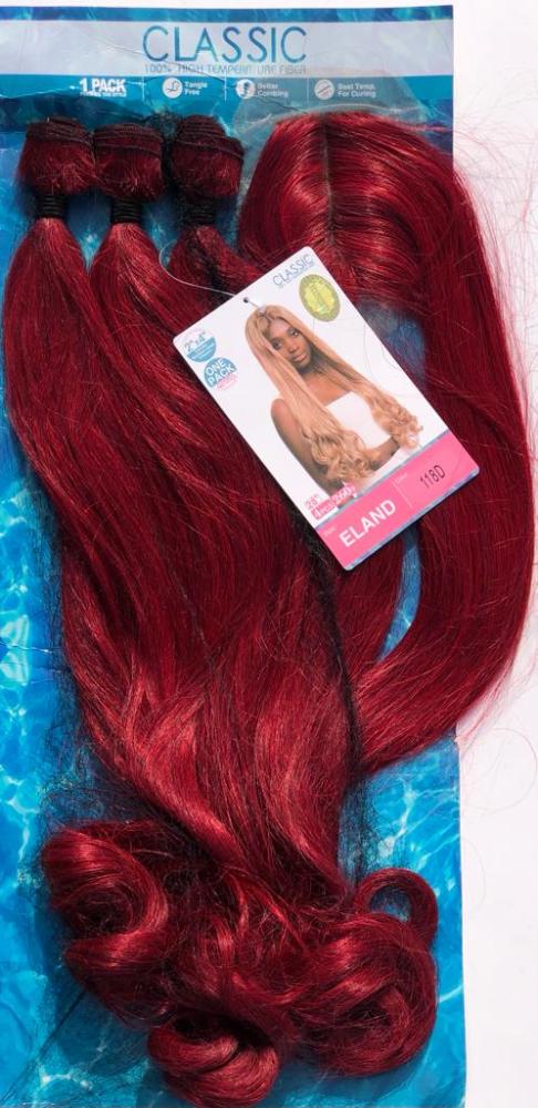 Triumph Natural Classic Hair - 3 PCS + Closure