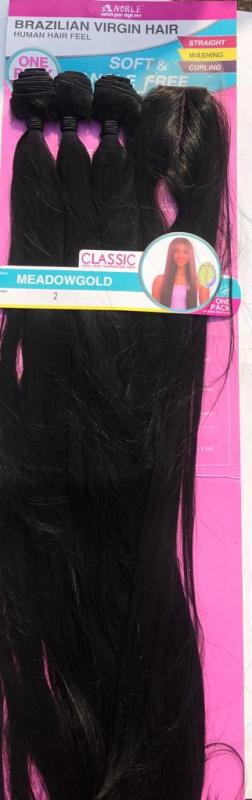 Meadowgold Classic Hair - 3 PCS + Closure