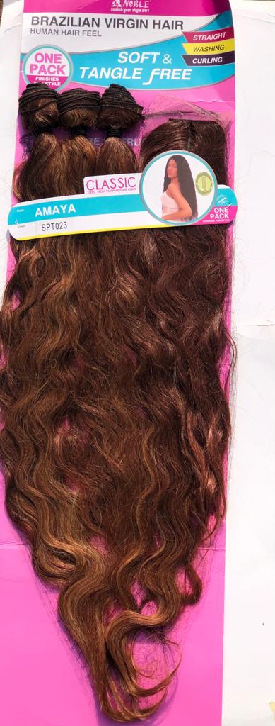 Amaya Classic Brazilian Hair 3 PCS Closure