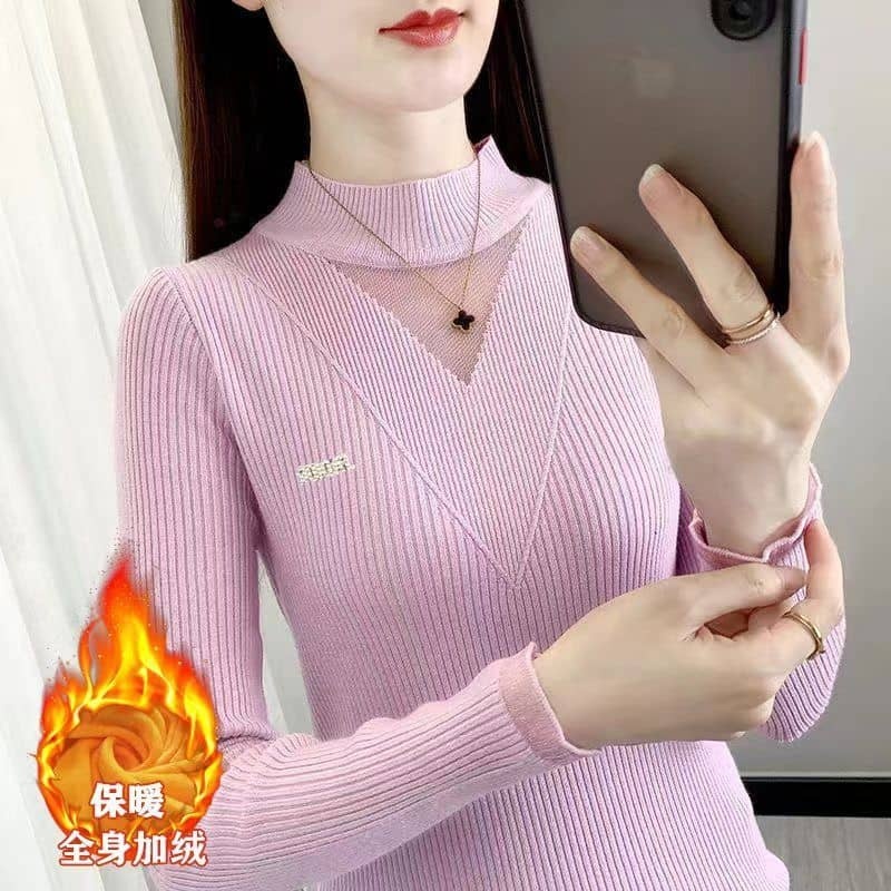 Ladies Fashion Turtleneck top