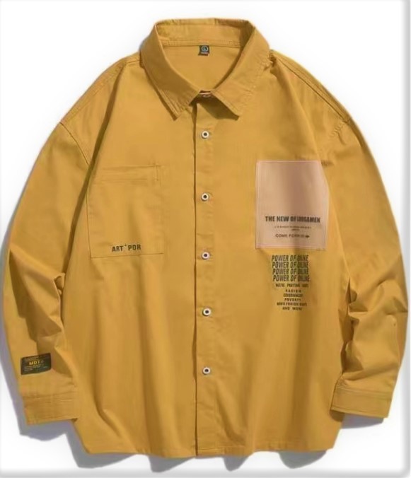 Fall Men's Designer Long Sleeve Shirts