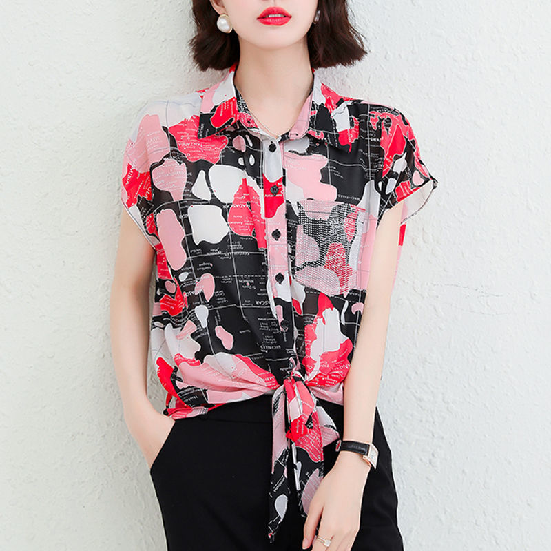 Ladies Fashion  Chiffon Top