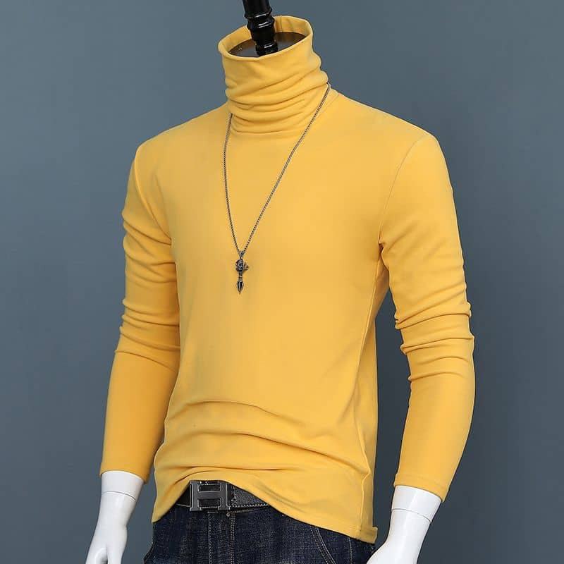 Men/Women Stretchy Turtleneck - Rollneck Top (one size anyone)