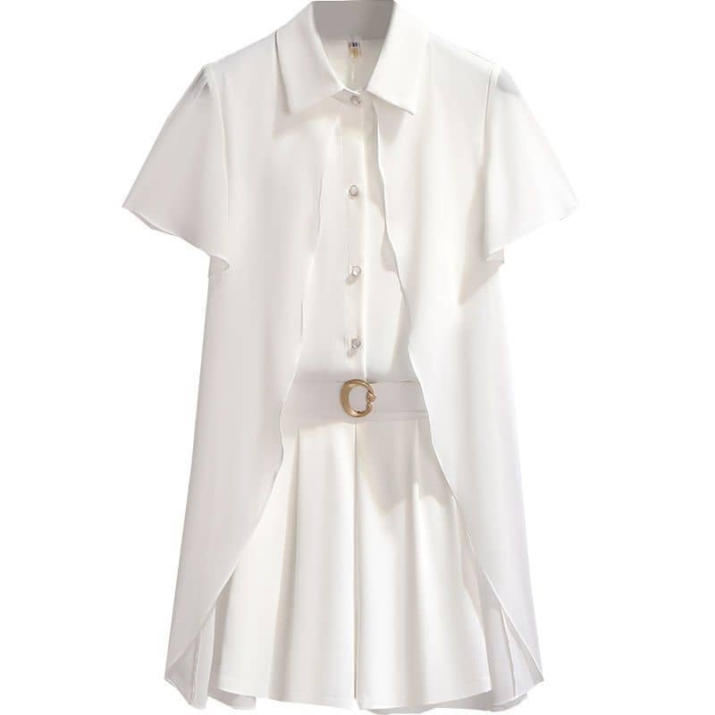 Ladies Elegant Chivon Gown with Short Pant