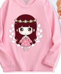 Women's Classic Fashion Cartoon logo Hoodie