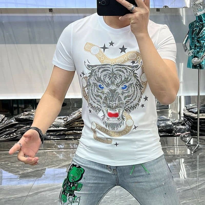 Latest Designer Tiger Quality Casual Male T-Shirts.