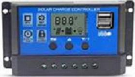 Controller PWM Solar 10-60A 12/24V Auto Focus Tracking Panel Regulator Charge