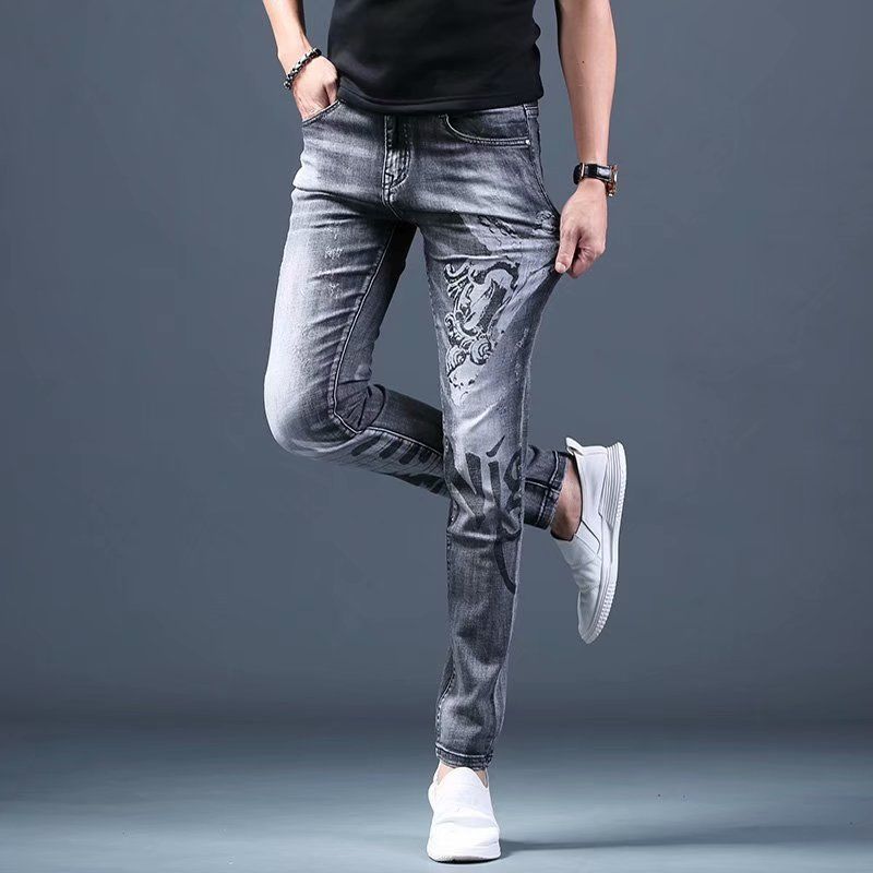 Men's Angel Quality Black Jeans