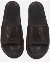 SA Beauty Tiger Logo Flip Flops Slide Slippers - Men's Palm