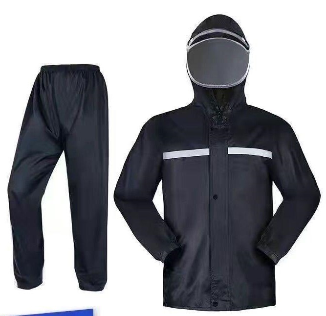 Quality Raincoat Jacket with Trousers - Best For Rider Protective from rain.
