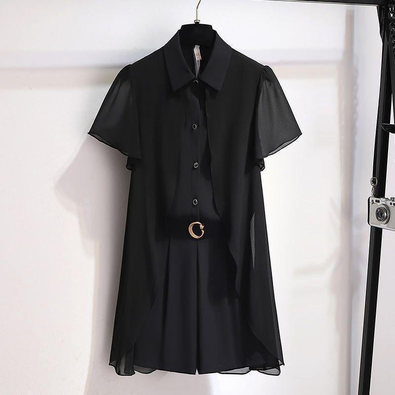 Ladies Elegant Chivon Gown with Short Pant