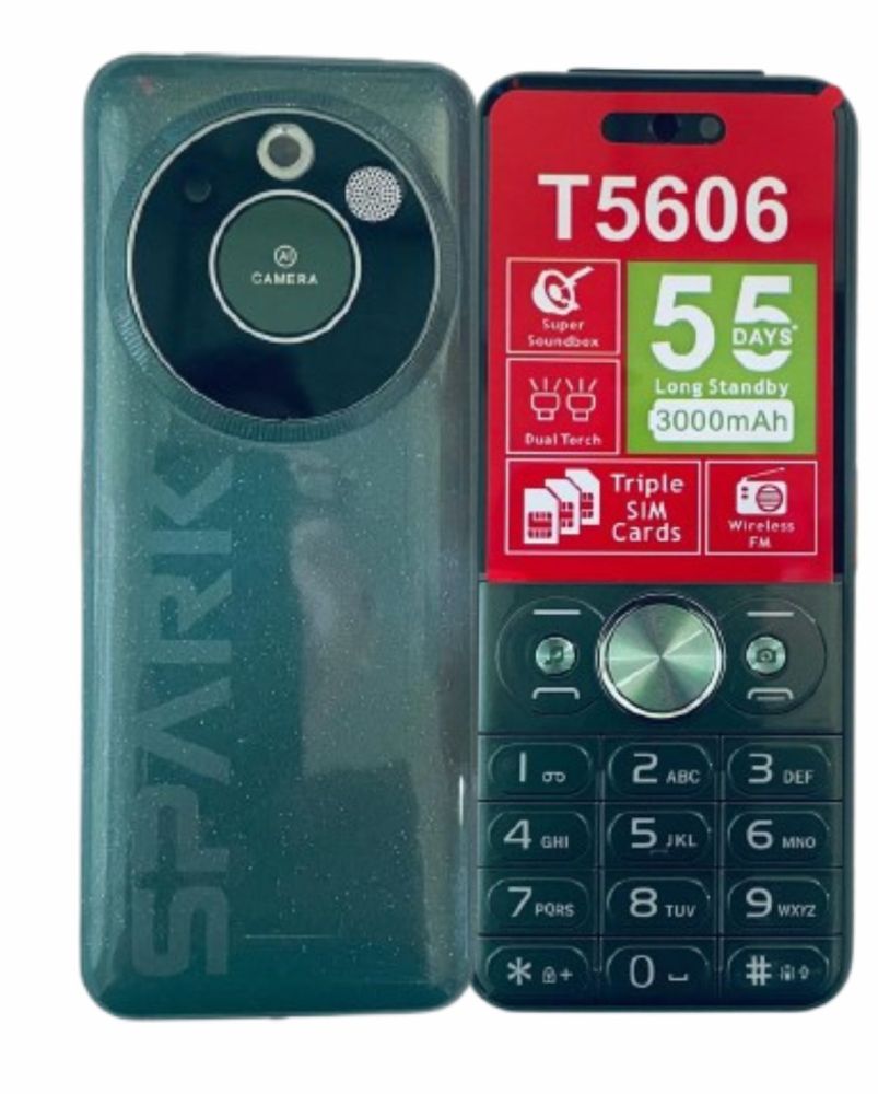 S5606  Battery 3000mAH  Triple SIM  FM Radio 1