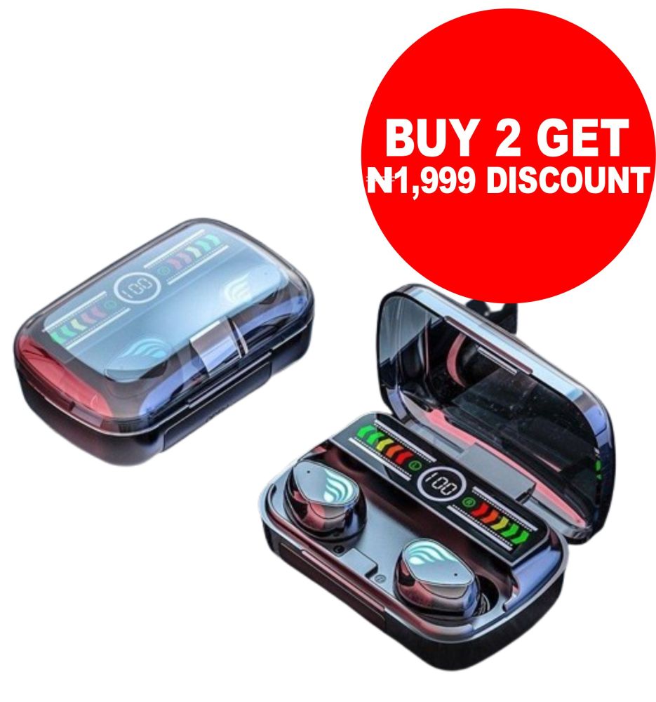 M27 Colorful LED Display AirPod 360° Panoramic Sound Effect