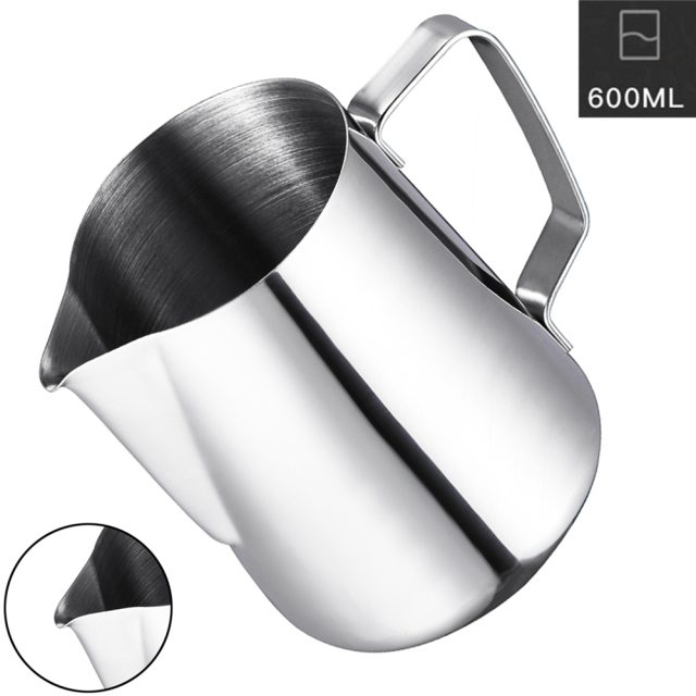 Stainless Steel Milk Frothing Pitcher Espresso Coffee Barista Craft Latte Cappuccino Milk Cream Cup Frothing Jug Pitcher