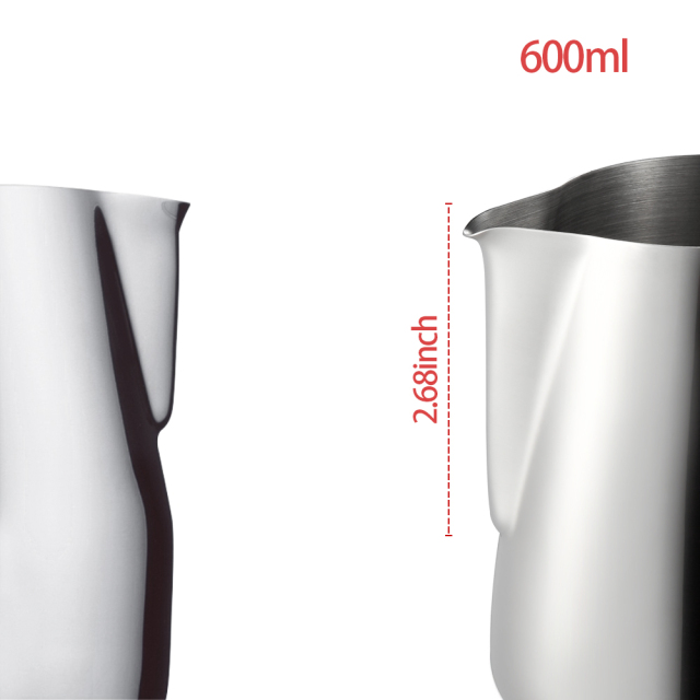 Stainless Steel Milk Frothing Pitcher Espresso Coffee Barista Craft Latte Cappuccino Milk Cream Cup Frothing Jug Pitcher