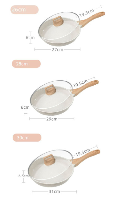 Maifan Stone Frying Pan Nonstick Home Breakfast Pot Induction Cooker Gas Stove Fried Steak Pancake Nonstick Frying Pan Pot lid Maifan Stone Frying Pan Nonstick Home Breakfast Pot Induction Cooker Gas Stove Fried Steak Pancake Nonstick Frying Pan Pot lid