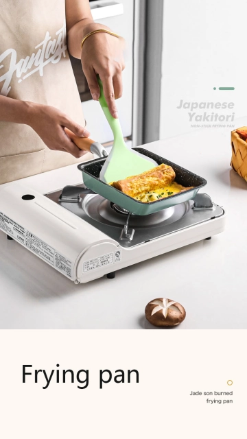 Tamagoyaki Pan Frying Pan Japanese Kitchen Cooking Pot Pancake Maker Thickened Omelet Egg Pan Non-Stick Pan Home Breakfast Pans