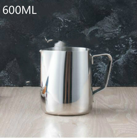 Stainless Steel Frothing Coffee Pitcher Pull Flower Cup Cappuccino Milk Pot Espresso Cups Latte Art Milk Frother Frothing Jug WF