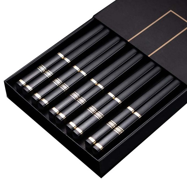 5Pairs High Quality Japanese Non-Slip Chopsticks Korean Home Hotel Restaurant Portable Healthy Food Stick For Sushi Chopsticks