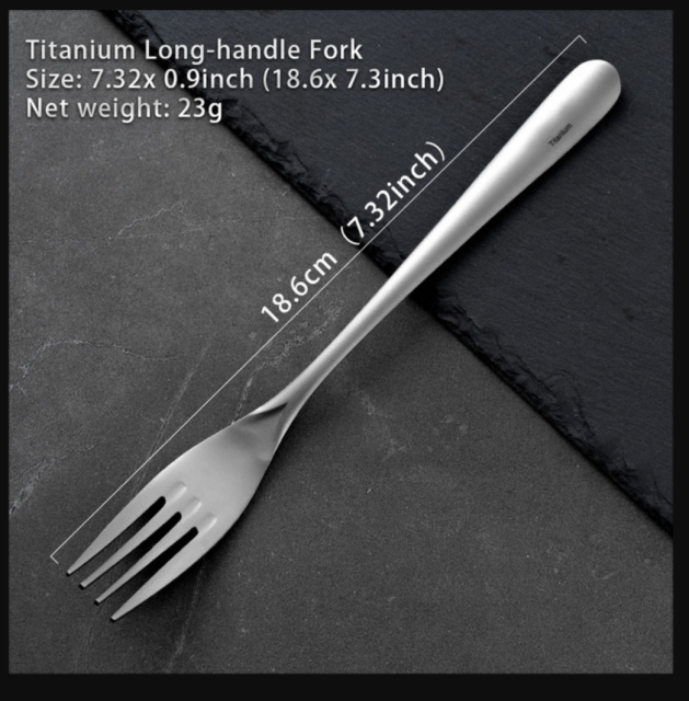 Titanium Tableware Set for Outdoor Camping Picnic Fork Spoon Knife Chopsticks Dinnerware Cutlery Nature Hike Camp Supplies Tools